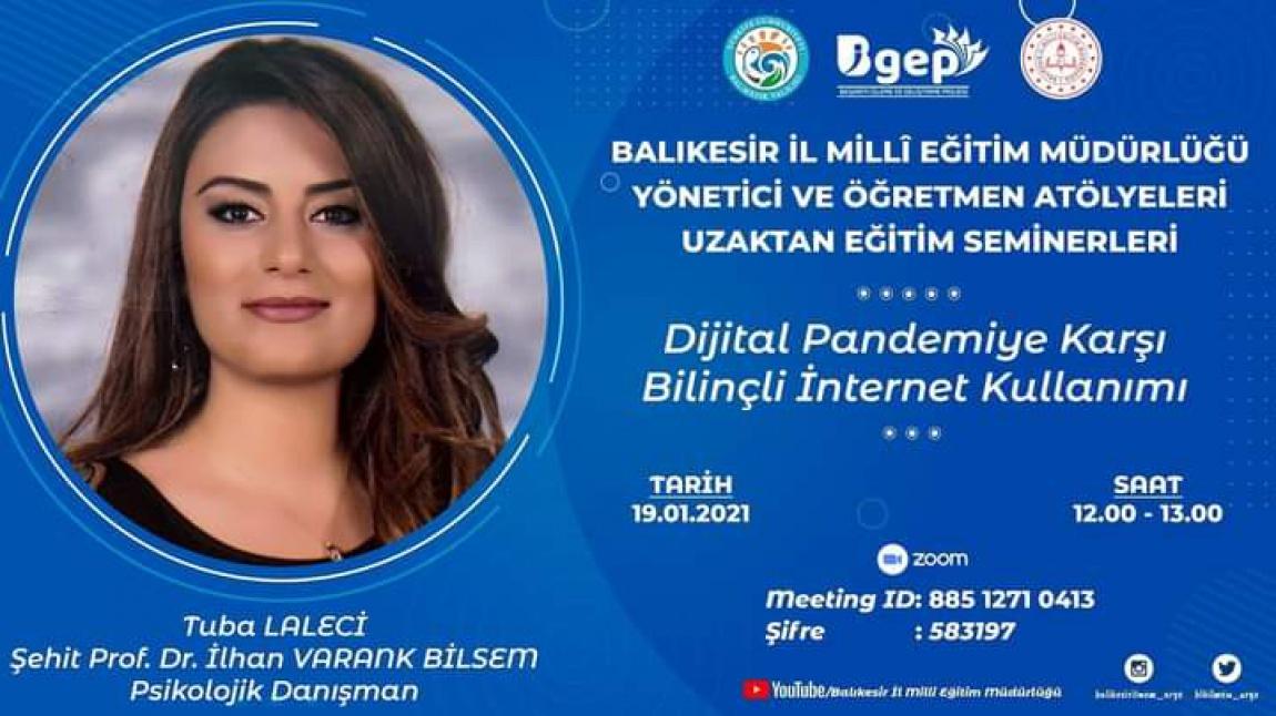 DİJİTAL PANDEMİYE KARŞI BİLİNÇLİ İNTERNET KULLANIMI